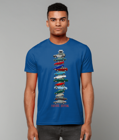 Furious Driving car stack T shirt