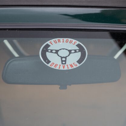 Furious Driving new logo internal sticker