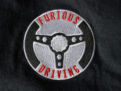 Furious Driving new logo black T shirt