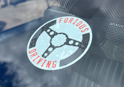 Furious Driving new logo internal sticker